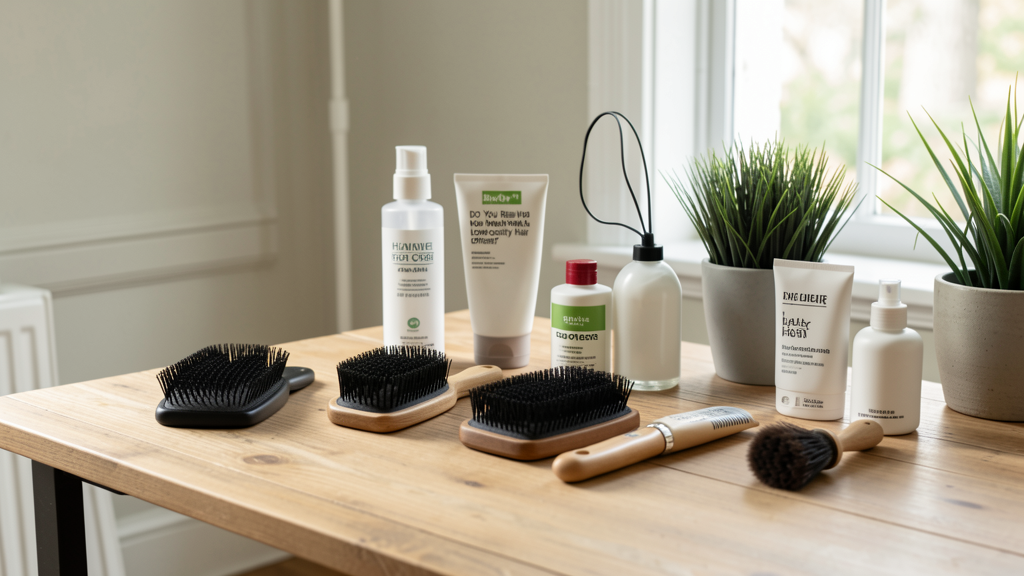 Editorial image illustrating Do You Really Need to Wash Low Porosity Hair Less Often?