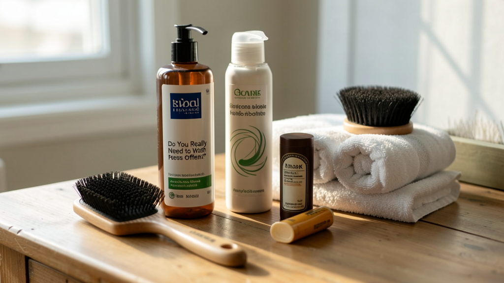 Photographic detail related to Do You Really Need to Wash Low Porosity Hair Less Often?