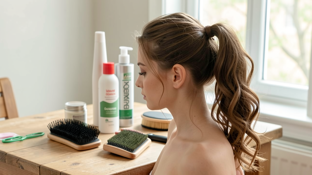Editorial image illustrating Why Does My Ponytail Give Me a Headache?